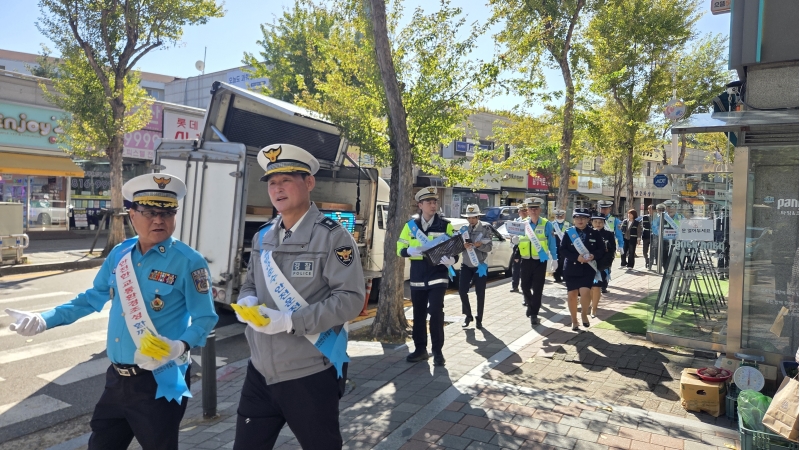 연수구, 전동킥보드 안전 이용을 위한 민·관·경 합동 홍보